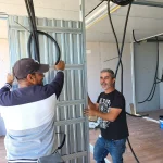 Proceso de instalación y montaje de la Casa Contenedor Piloto de CONcasa CONamor en Lanzarote