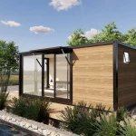 Casa contendor modelo Pequeño Descanso
