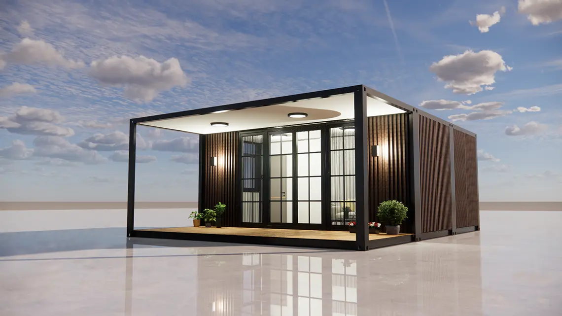 Casa contendor modelo Sombra y Luz