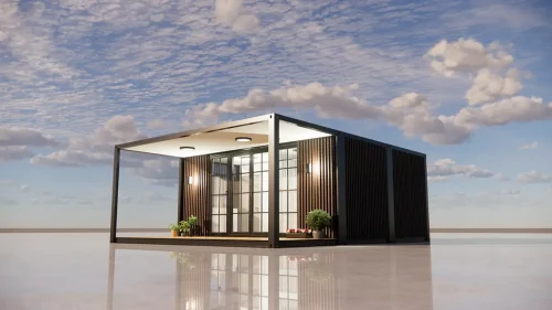 Casa contendor modelo Sombra y Luz