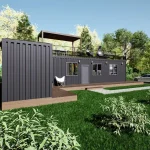 Casa contendor modelo Techadero